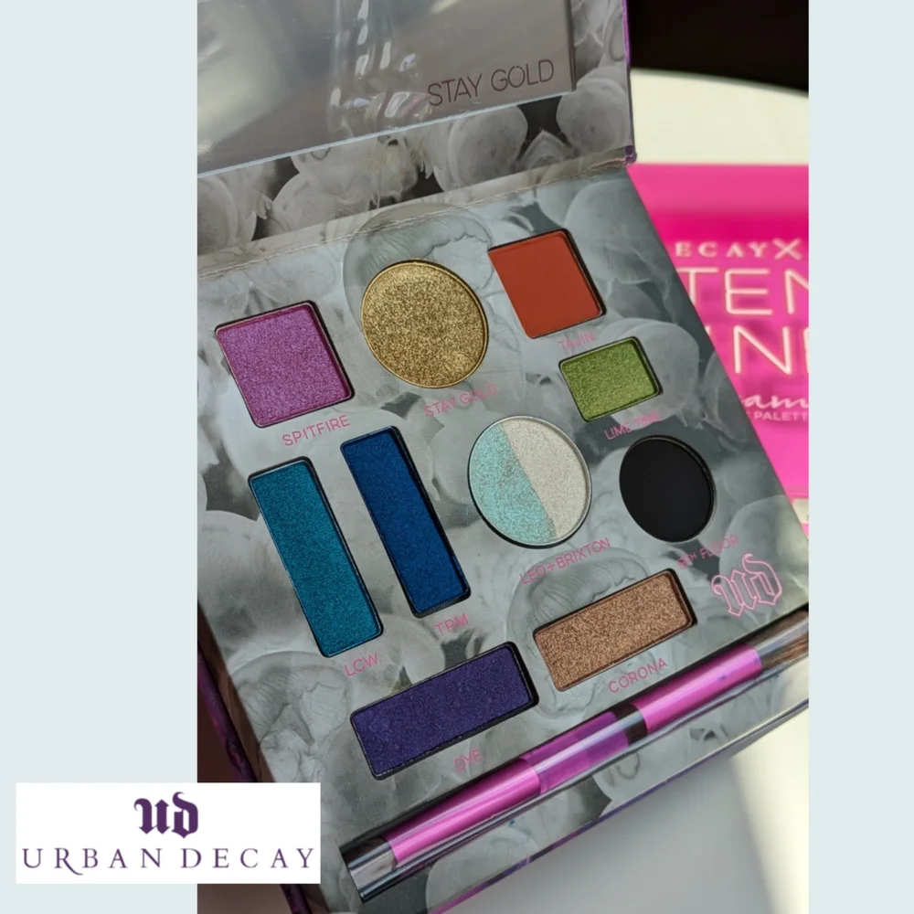 Bundle Urban Decay Kristen Leanne Kaleidoscope Dream Palette + Cloud9 Lipstick